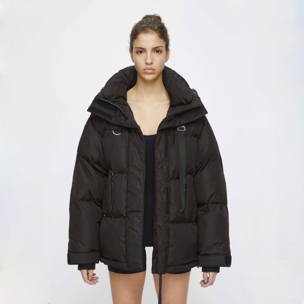 Shoreditch Ski Club Willow Hooded Puffer Jacket / Coat